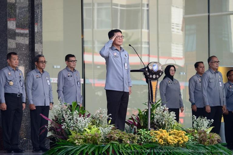 Beri Arahan Perdana Sekjen Kemenkumham Kalau Mau Maju Harus Berproses2