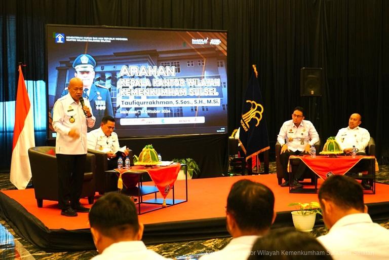 Beri Pengarahan Ini Pesan Kakanwil Kemenkumham Sulsel Kepada Jajarannya3