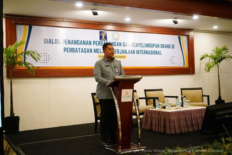 Buka Dialog Penanganan Perdagangan dan Penyelundupan Orang Kakanwil Taufiqurrakhman Sampaikan Pentingnya Sinergitas Antar Pemerintah6