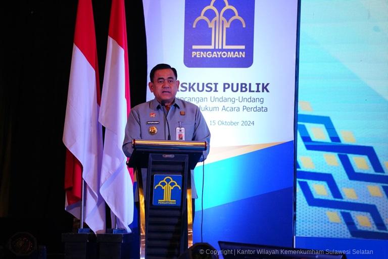 Ditjen PP dan Kanwil Kemenkumham Sulsel Gelar FGD Hukum Acara Perdata di Makassar