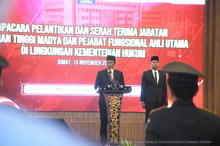 Dukung Penuh Asta Cita Menteri Hukum Lantik 11 Pimpinan Baru