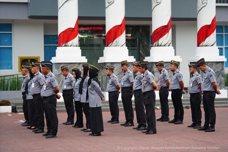 Kadivim Kanwil Kemenkumham Sulsel Ajak Seluruh Pegawai Bersikap Disiplin dan Beradaptasi Terhadap Perubahan Dinamika 3