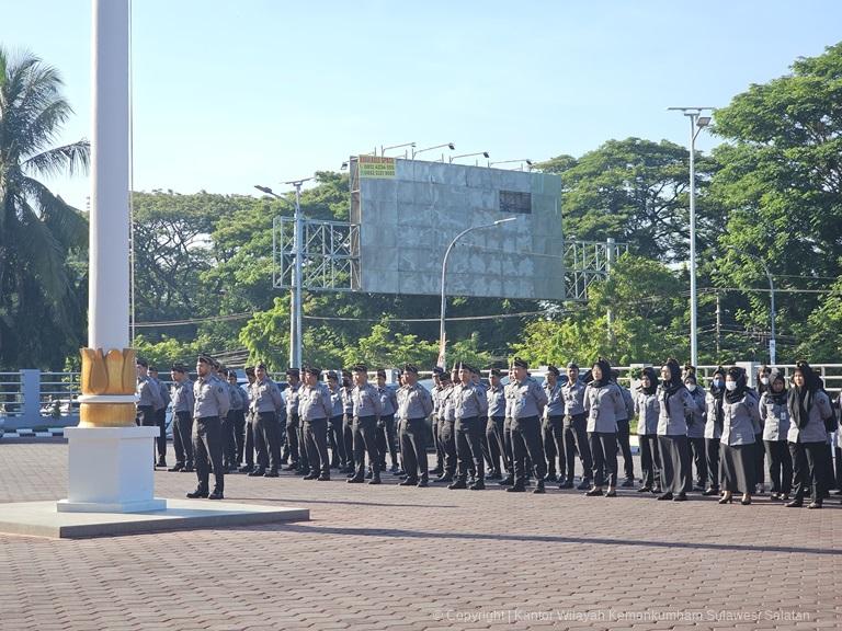 Kadivim Kanwil Kemenkumham Sulsel Ajak Seluruh Pegawai Tanamkan Sikap Disiplin2