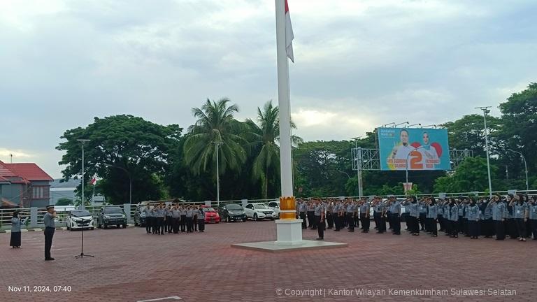 Kadivim Kanwil Kemenkumham Sulsel Mengingatkan Pegawai Agar pandai Bersyukur2