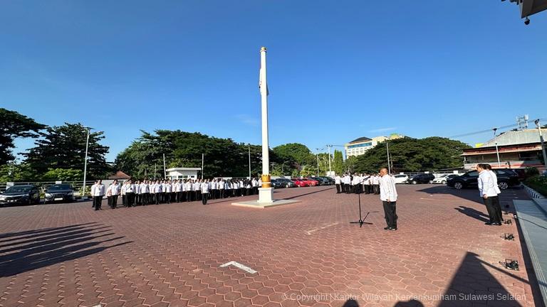 Kadivim Kanwil Kemenkumham Sulsel Minta Seluruh Pegawai Tingkatkan Kedisiplinan1