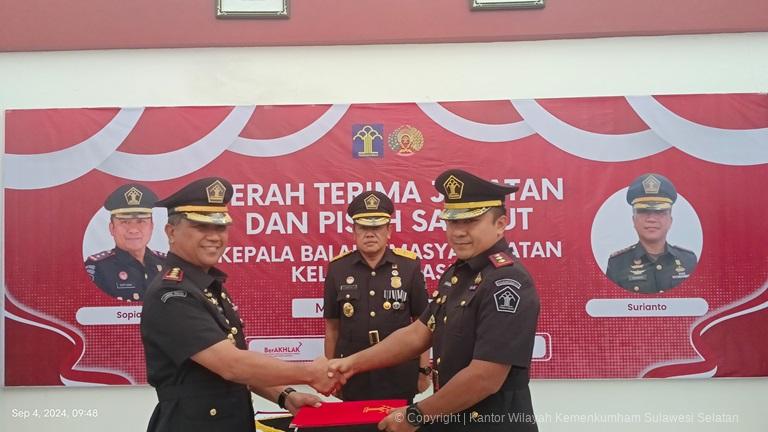 Kadivim Kemenkumham Sulsel Minta Jajaran Bapas Makassar Jaga Kekompakan