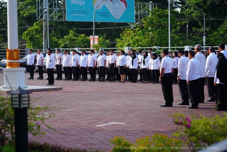 Kadivyankumham Kanwil Kemenkumham Sulsel Ajak Pegawai Jalankan Amanat Kakanwil Dalam Bertugas3