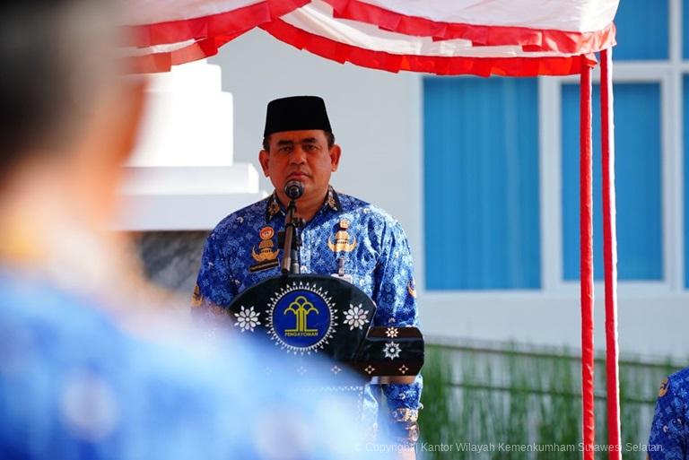 Kakanwil Kemenkumham Sulsel Ajak Jajaran Pemuda Berpartisipasi Dalam Pembangunan Indonesia0