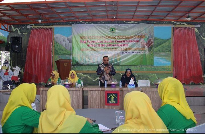 Kakanwil Kemenkumham Sulsel Apresiasi Lapas Parepare Gelar Sosialisasi Pencegahan dan Pengentasan Stunting