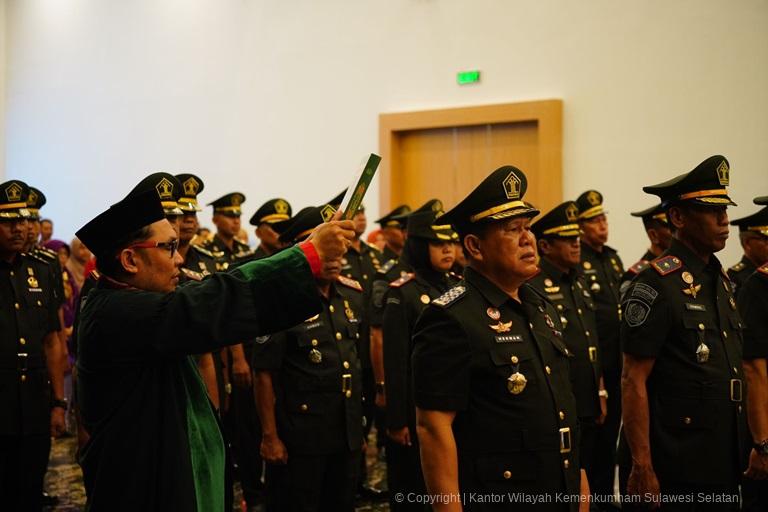 Kakanwil Kemenkumham Sulsel Meminta Pejabat Bangun Komunikasi Dalam Bekerja1