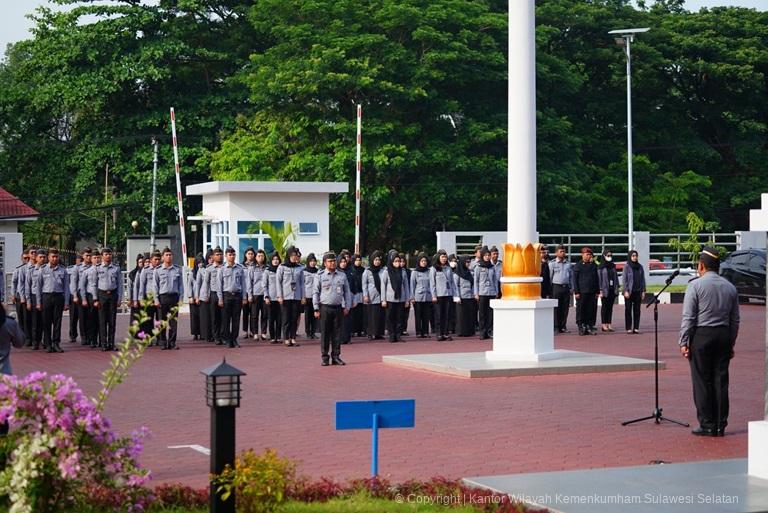 Kakanwil Kemenkumham Sulsel Tekankan Kedisiplinan dan Konsistensi dalam Berkinerja1