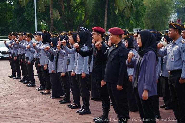 Kakanwil Kemenkumham Sulsel Tekankan Kedisiplinan dan Konsistensi dalam Berkinerja2