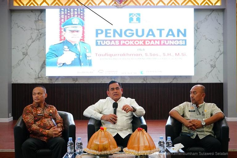 Kakanwil Taufiqurrakhman Minta Pegawai Rudenim Meningkatkan Integritas Moral