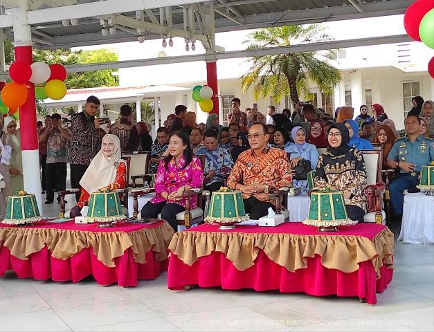 Kemenkumham Sulsel Hadiri Peringatan Hari Anak Nasional Sulsel 2024