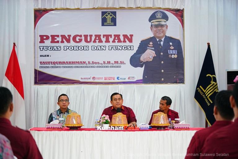 Perkuat Tusi Pemasyarakatan Di Lapas Palopo Kakanwil Taufiqurrakhman Ingatkan Untuk Tingkatkan Sinergitas dan Kolaborasi Eksternal00