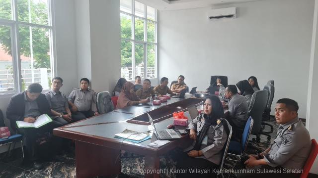 Selama Sepekan Kanwil Kemenkumham Sulsel Harmonisasi 58 Prohumda