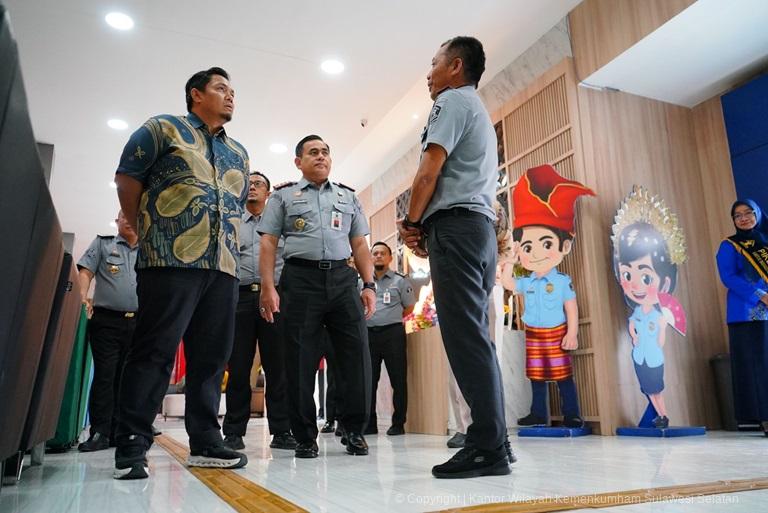 Staf Khusus MenKumham Bidang Keamanan Dan Intelijen Dorong Peningkatan Layanan Publik Jajaran Kanwil Sulsel4