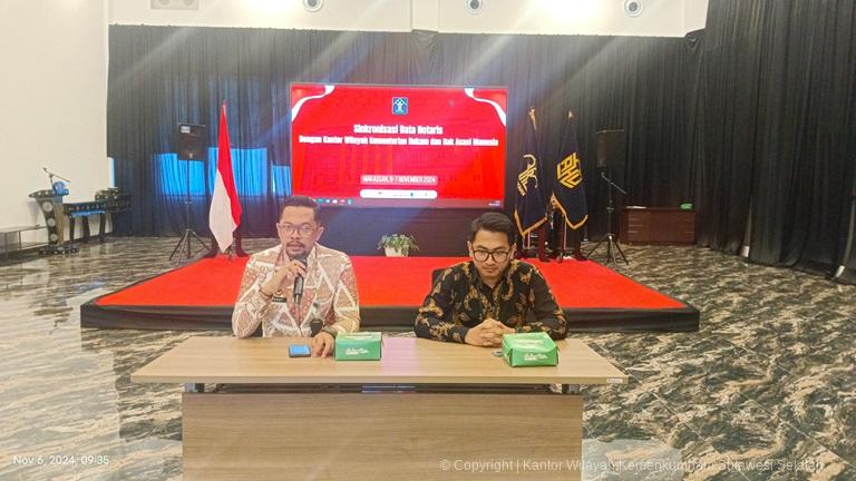 Wujudkan Keakuratan Data Notaris di Wilayah Ditjen AHU Gelar Sinkronisasi Data Notaris