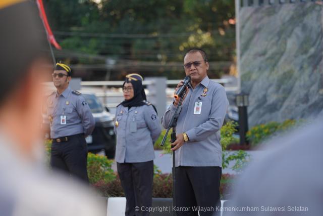 Yudi Suseso Minta Partisipasi Aktif Pegawai Dalam Rangkaian Kegiatan Hari Pengayoman